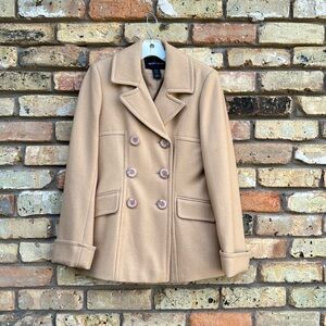 MODA heavy wool pea coat size S